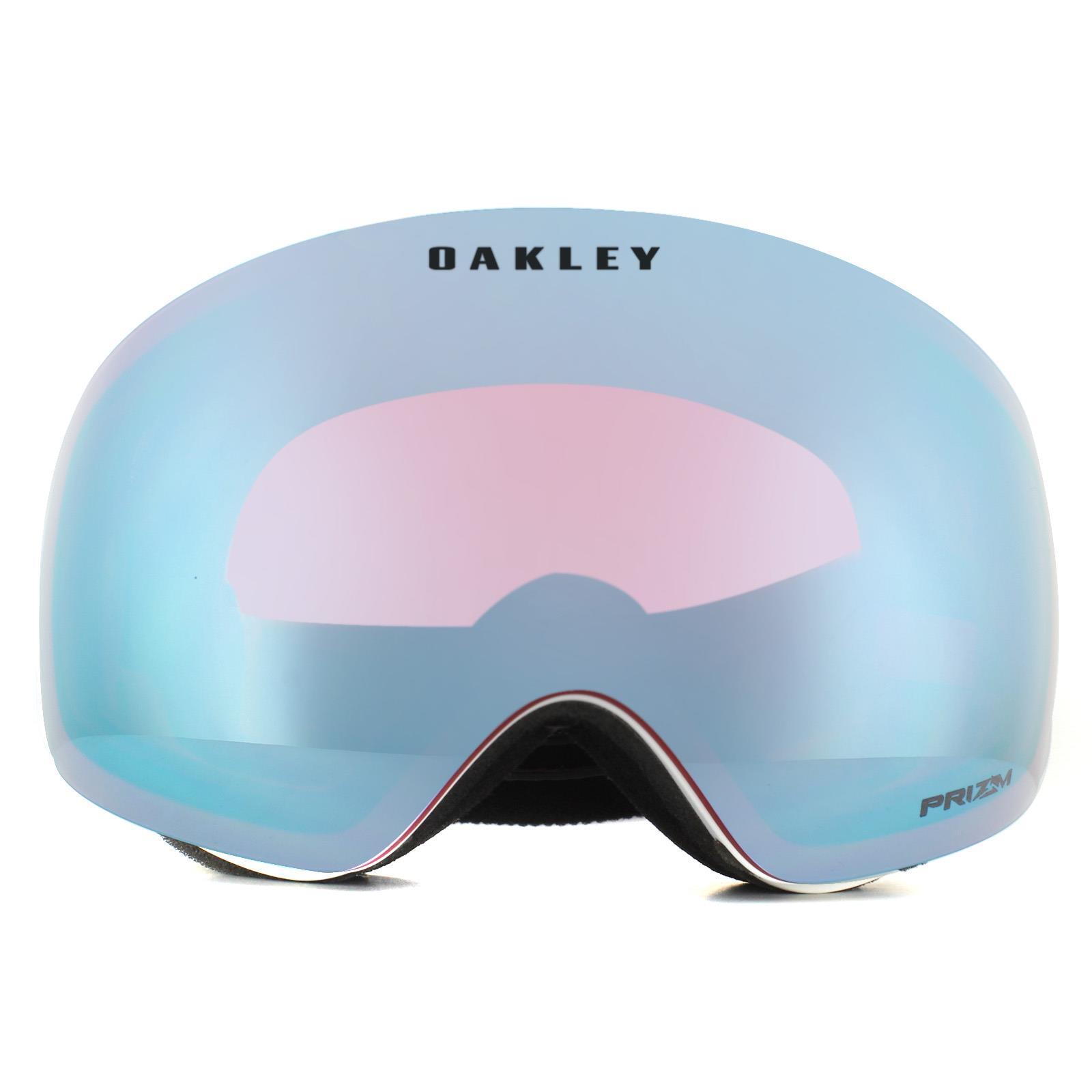 スキー・スノーボードアクセサリー OAKLEY Flight Deck XM Oakley Flight Deck XM Matte White Prizm Snow Sapphire Iridium