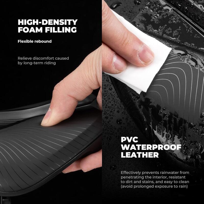 Șa bicicletă ROCKBROS confortabilă GRAVEL, Negru, 246 g.