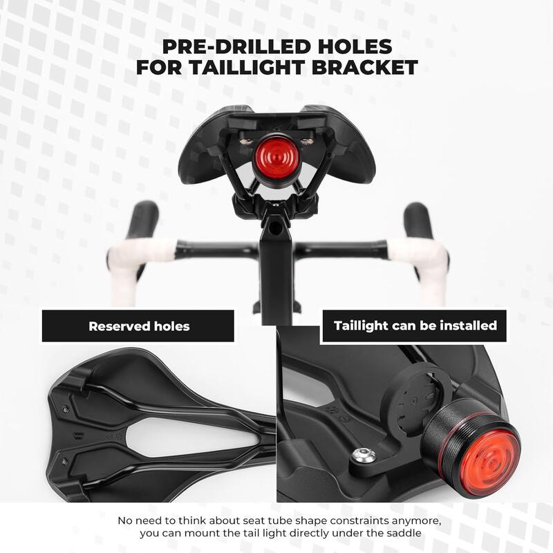 Șa bicicletă ROCKBROS confortabilă GRAVEL, Negru, 246 g.