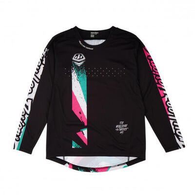 Maglia a maniche lunghe per bambini Troy Lee Designs Sprint Youth nera