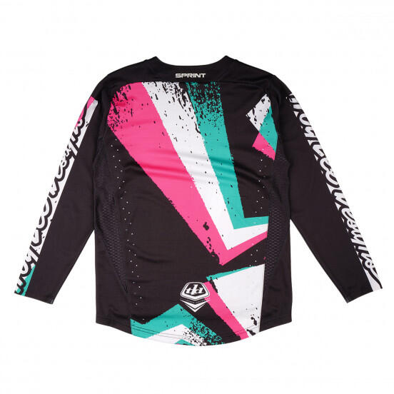 Jersey Enfant TROY LEE Sprint  Full Pull Black 2/7
