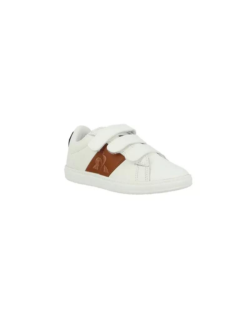 Baskets Le Coq Sportif COURTCLASSIC PS BLACK JEA Blanc 2/6