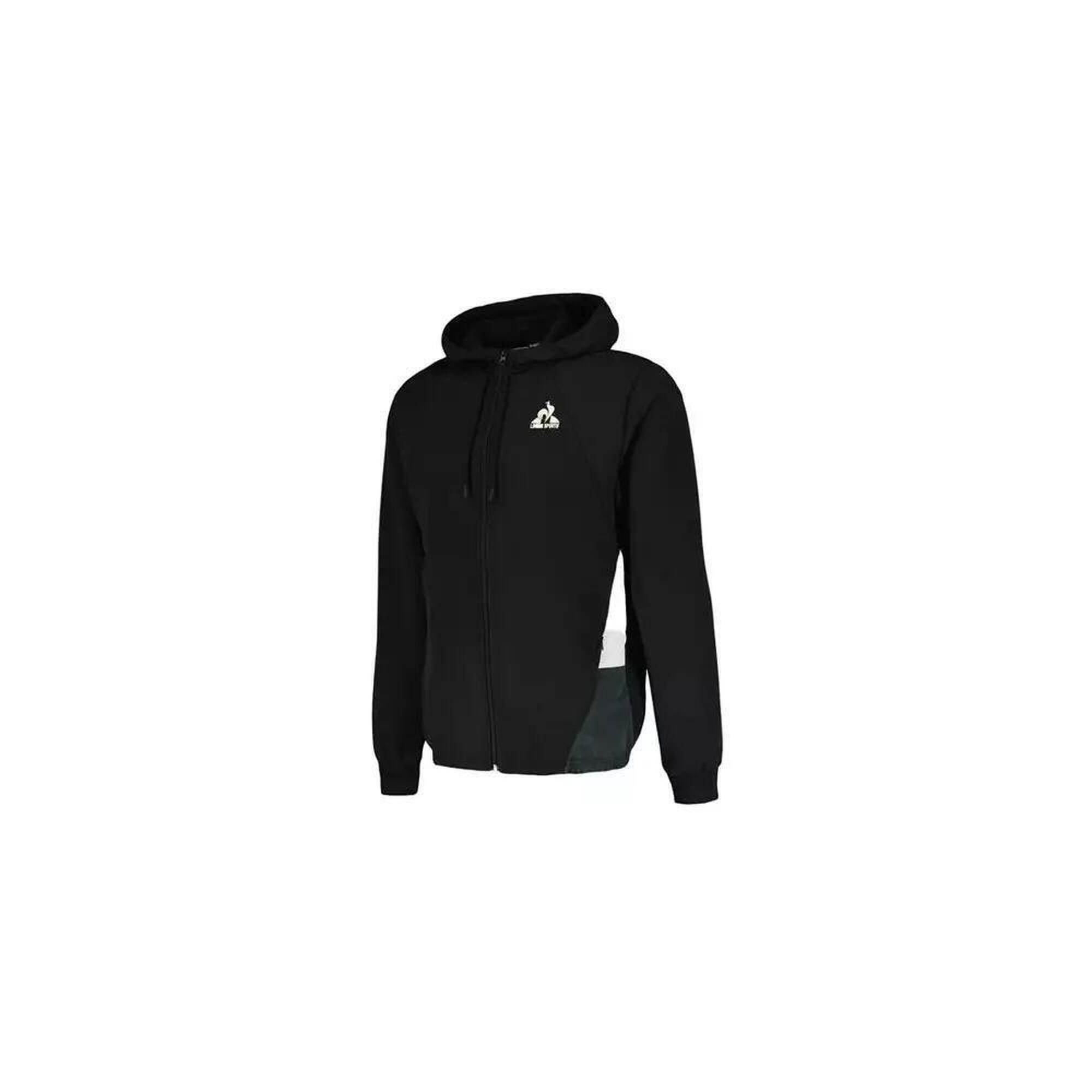 Survêtement Le Coq Sportif CT FZ HOODY NÂ°1 M Noir