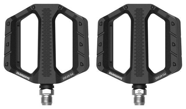 SHIMANO Shimano PD-EF202 Pedali piatti neri
