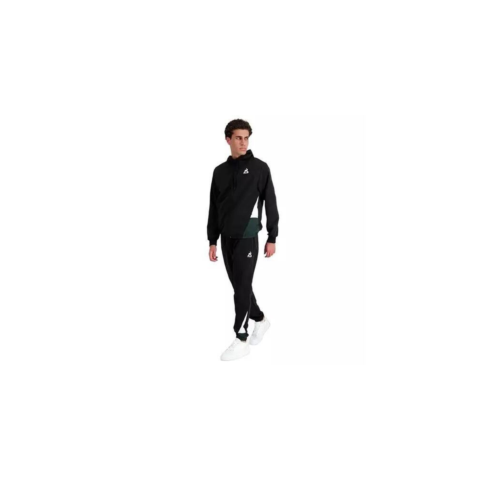 Survêtement Le Coq Sportif CT FZ HOODY NÂ°1 M Noir