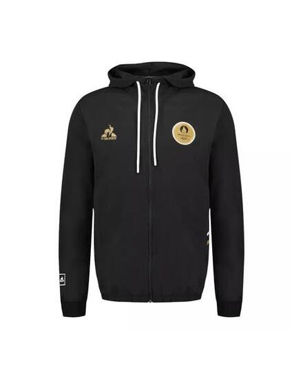 Survêtement Homme Survêtement Le Coq Sportif FOOT P24 FZ HOODY NÂ°1 M Noir Noir