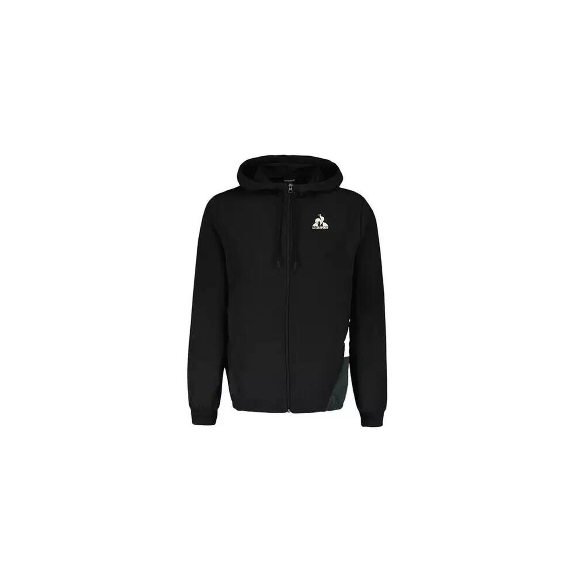 Le Coq Sportif - Survêtement Homme Survêtement Le Coq Sportif Ct Fz Hoody Nâ°1 M Noir Noir - Survêtement - Noir - 36 Xs - Decathlon