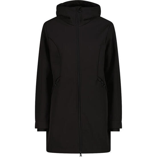 Parka z sztucznym futrem softshell damska CMP