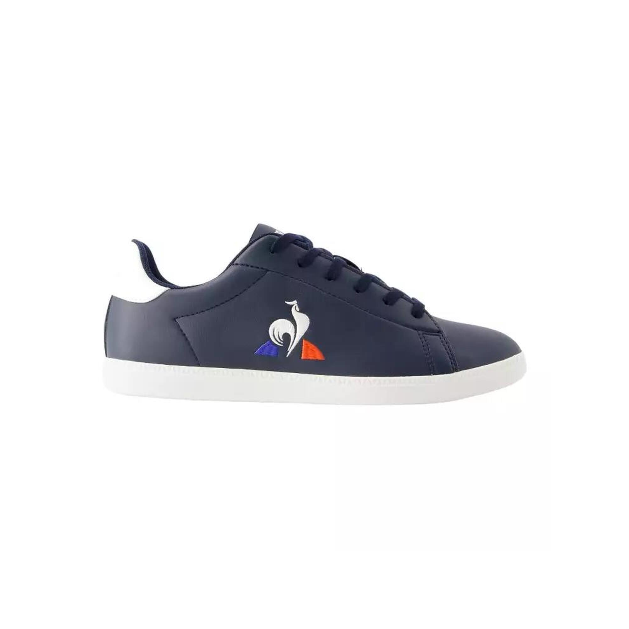 Le Coq Sportif - Baskets Le Coq Sportif Courtset_2 Gs Bleu - Baskets - Bleu - 31 - Decathlon