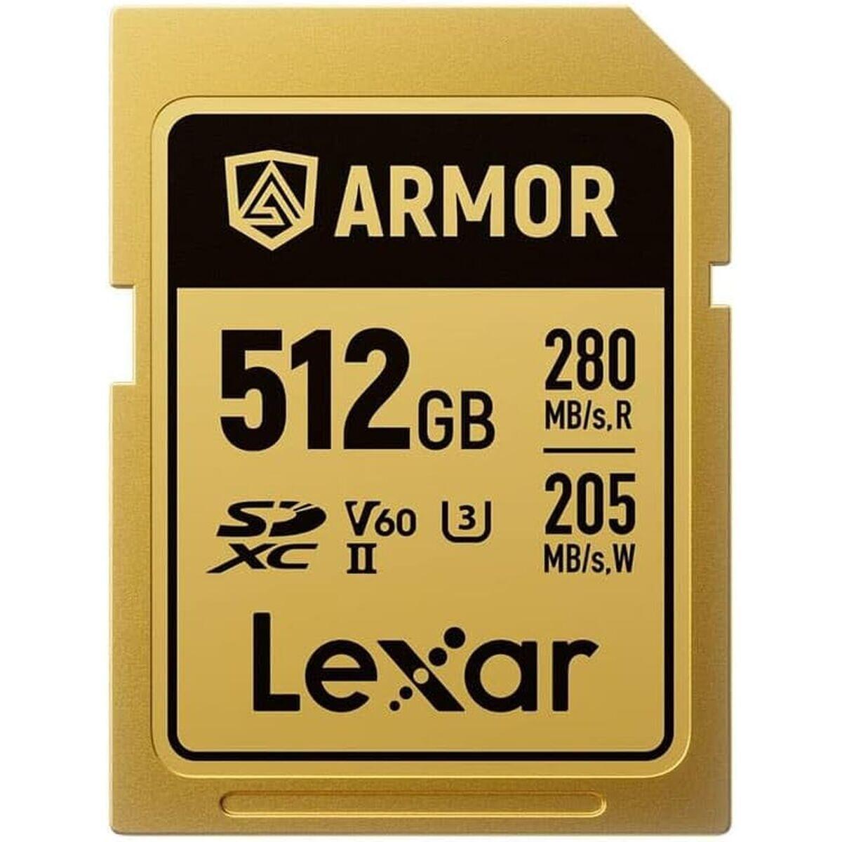Carte Mémoire SDXC LEXAR Professional Armor Gold 512 GB 2/2