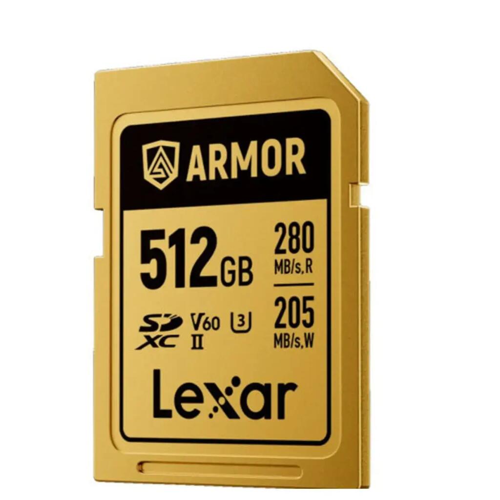 SDXC Memory Card LEXAR Professional Armor Gold 512 GB