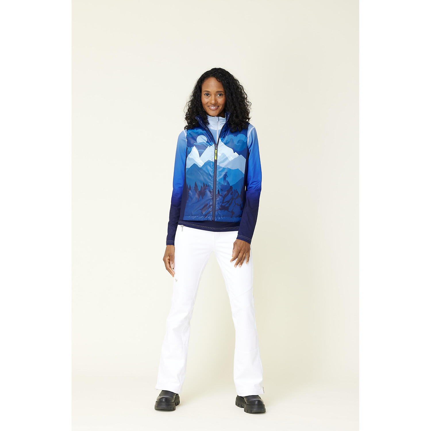 Damen Weste W SELA REVERSIBLE VEST 3/7