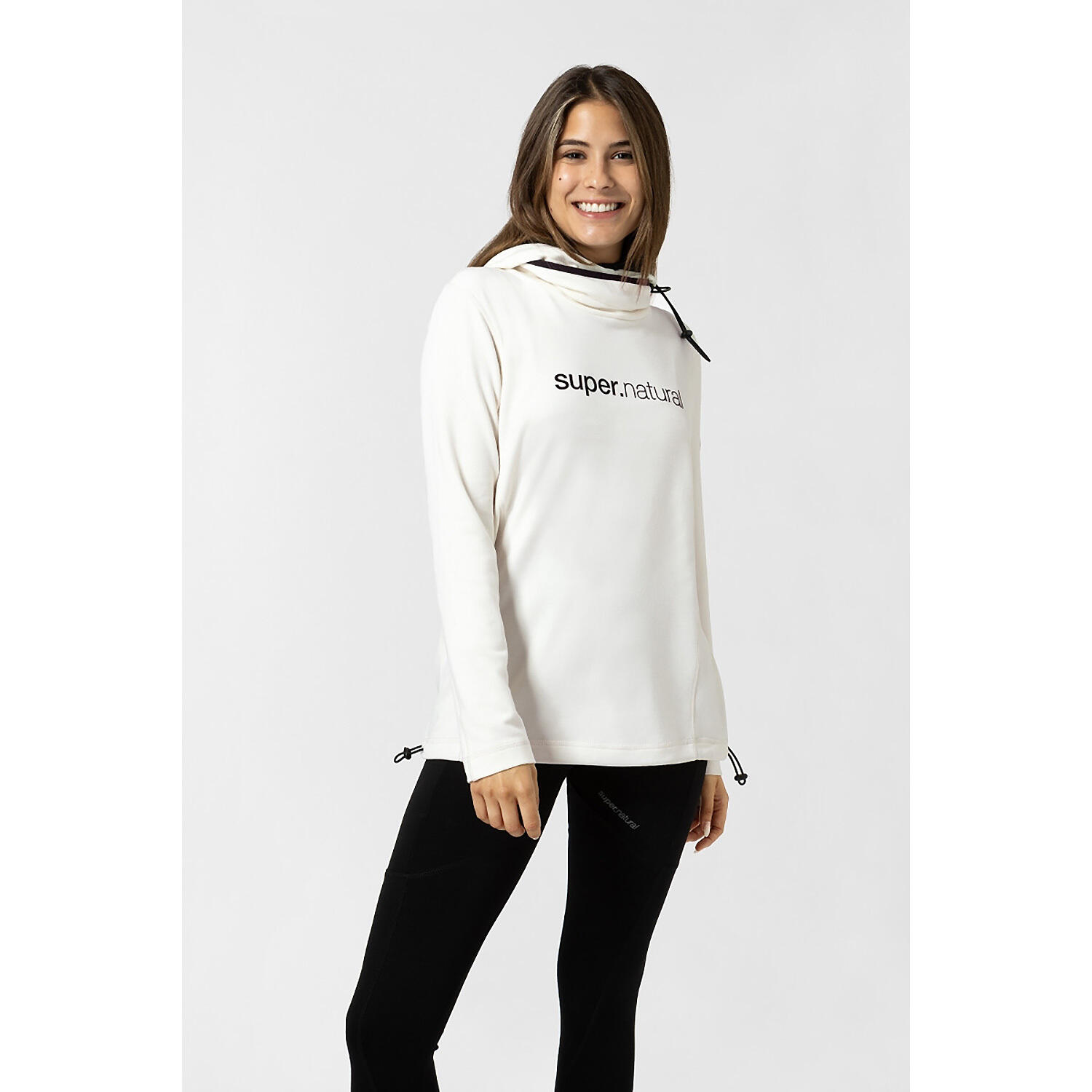 Damen Pullover W ALPINE HOODED 3/4