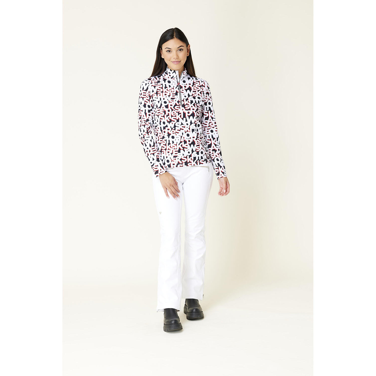 Damen Longsleeve W POWDER DAZE BASELAYER TOP 2/4