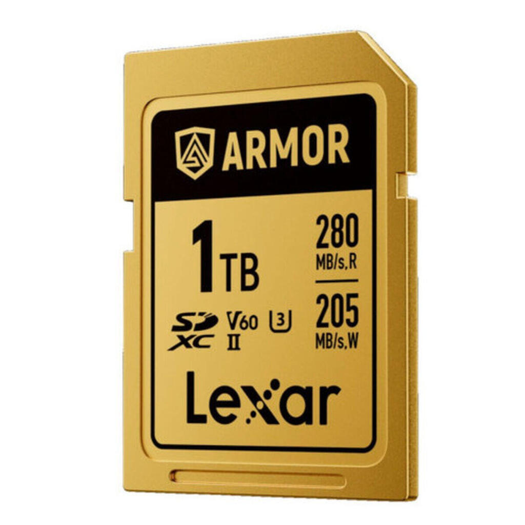 SDXC Memory Card LEXAR Professional Armor Gold 1 TB
