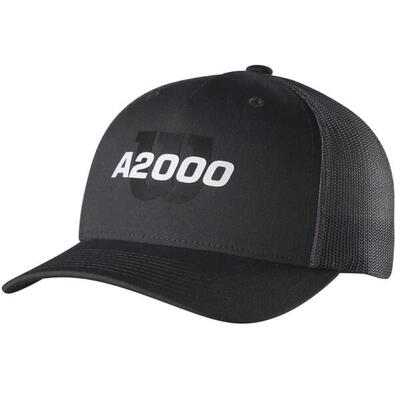 Wilson distressed a2000 snapback color charcoal