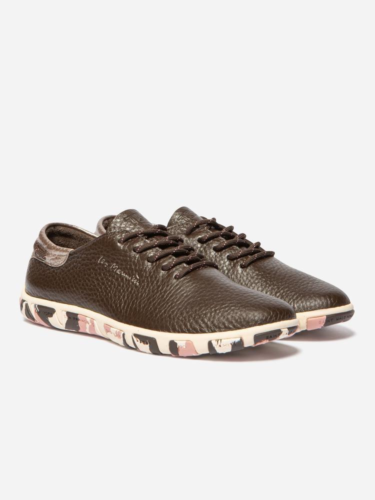 Baskets femme JAZARU Camo Choco / Bronze 2/5