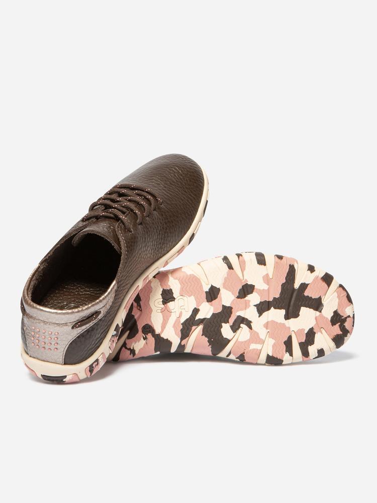 Baskets femme JAZARU Camo Choco / Bronze 4/5