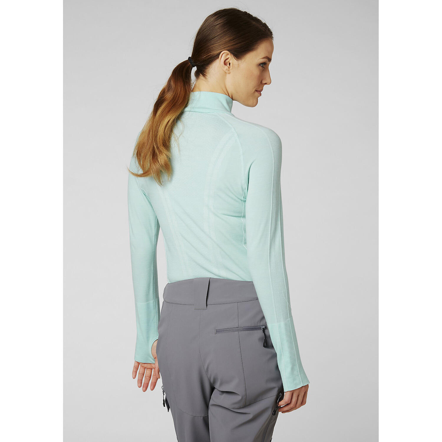 Damen Sweatshirt W H1 Pro Lifa Seamless 1 / 2 Zip 4/4