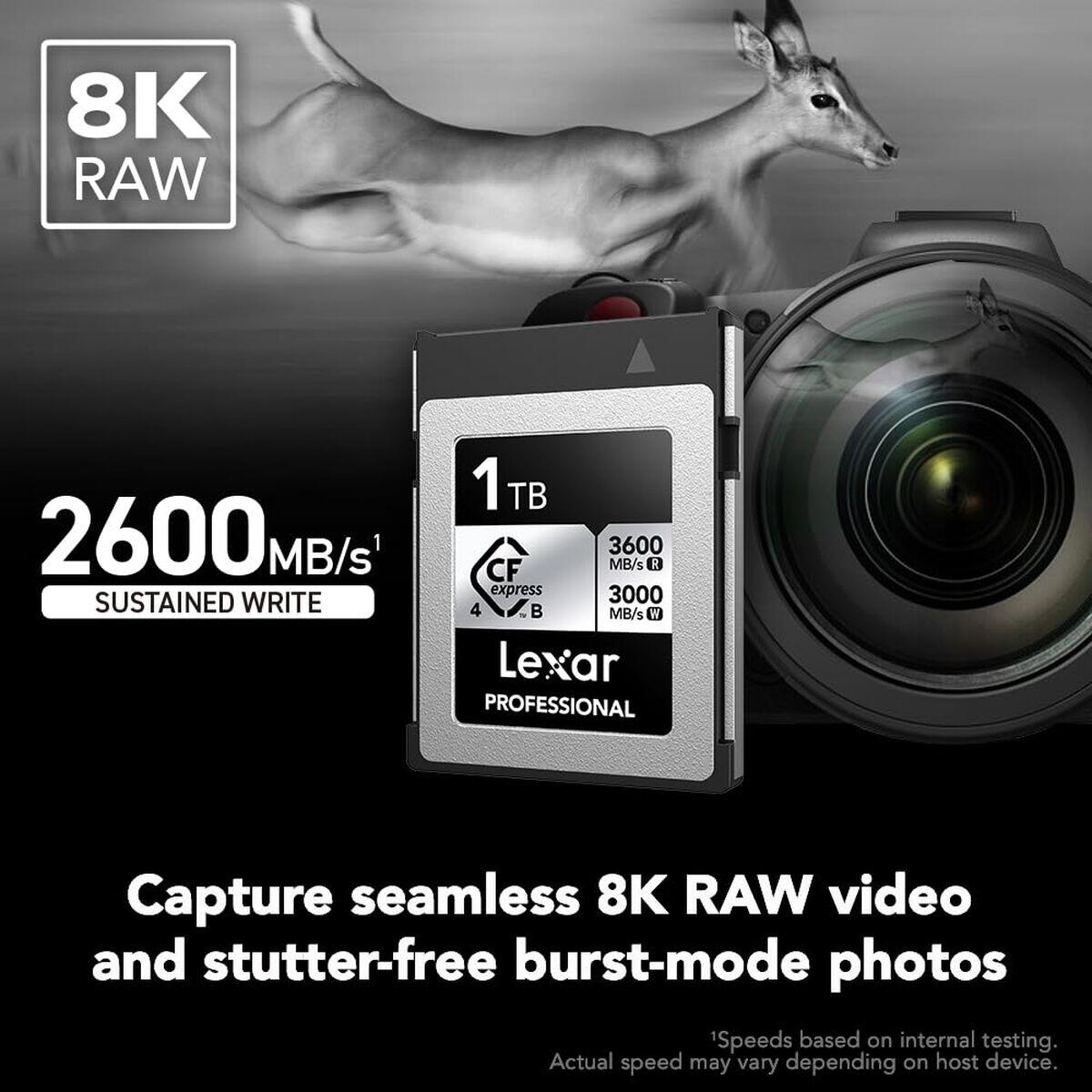 Speicherkarte CF LEXAR LCXEXS4001T-RNENG 1 TB 4/5