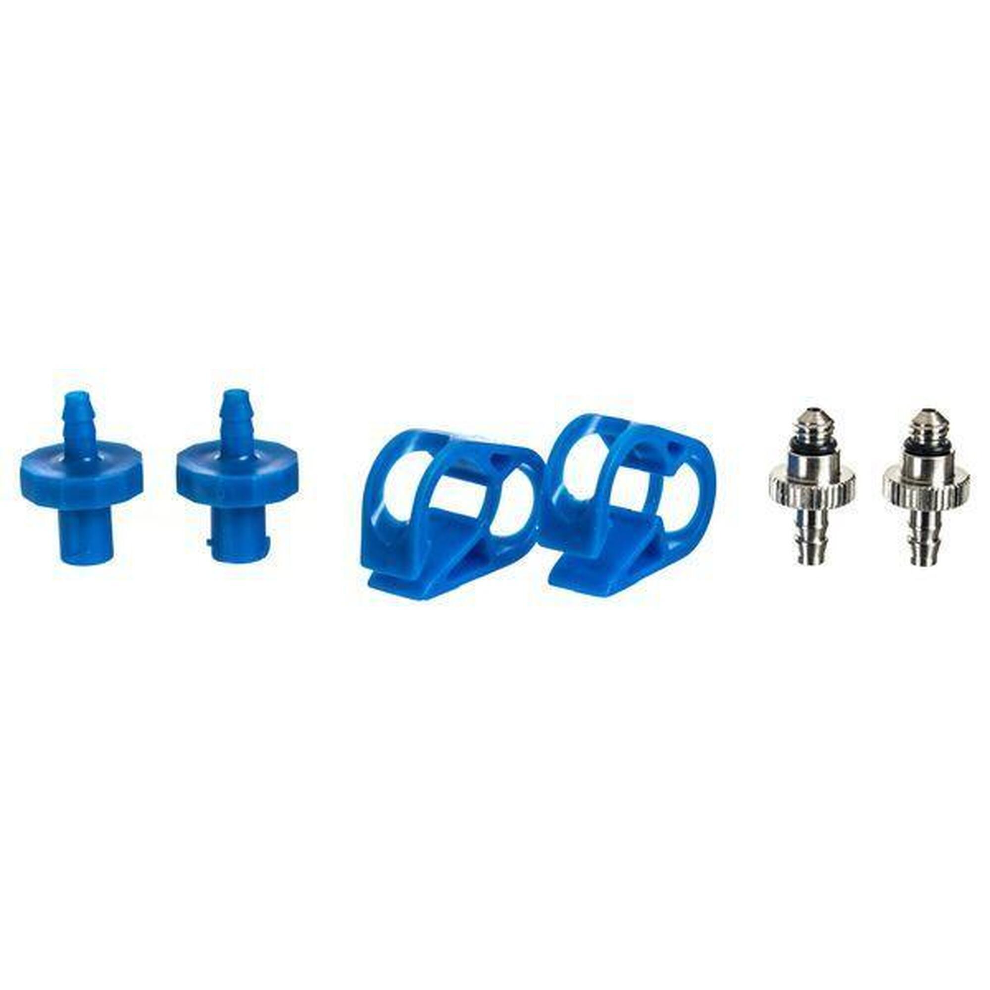 Kit De Purge XLC BR-X66 – Pour Freins Hayes, Seringue Avec Indication DOT/Huile Minérale, Gants, Câble Et Adaptateurs Inclus
