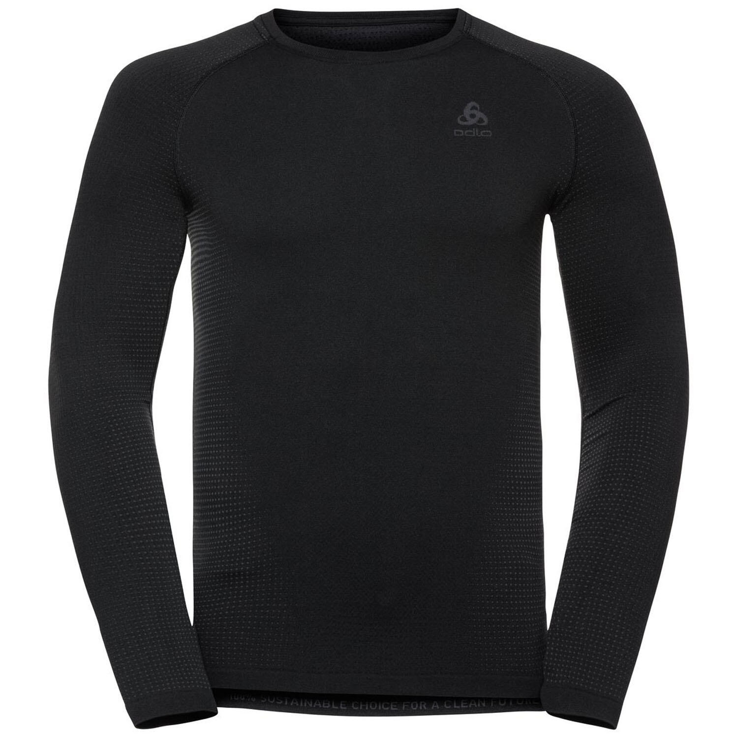 ODLO Odlo Herren Shirt Performance Warm Eco Baselayer Top Crew Neck L/S 196192