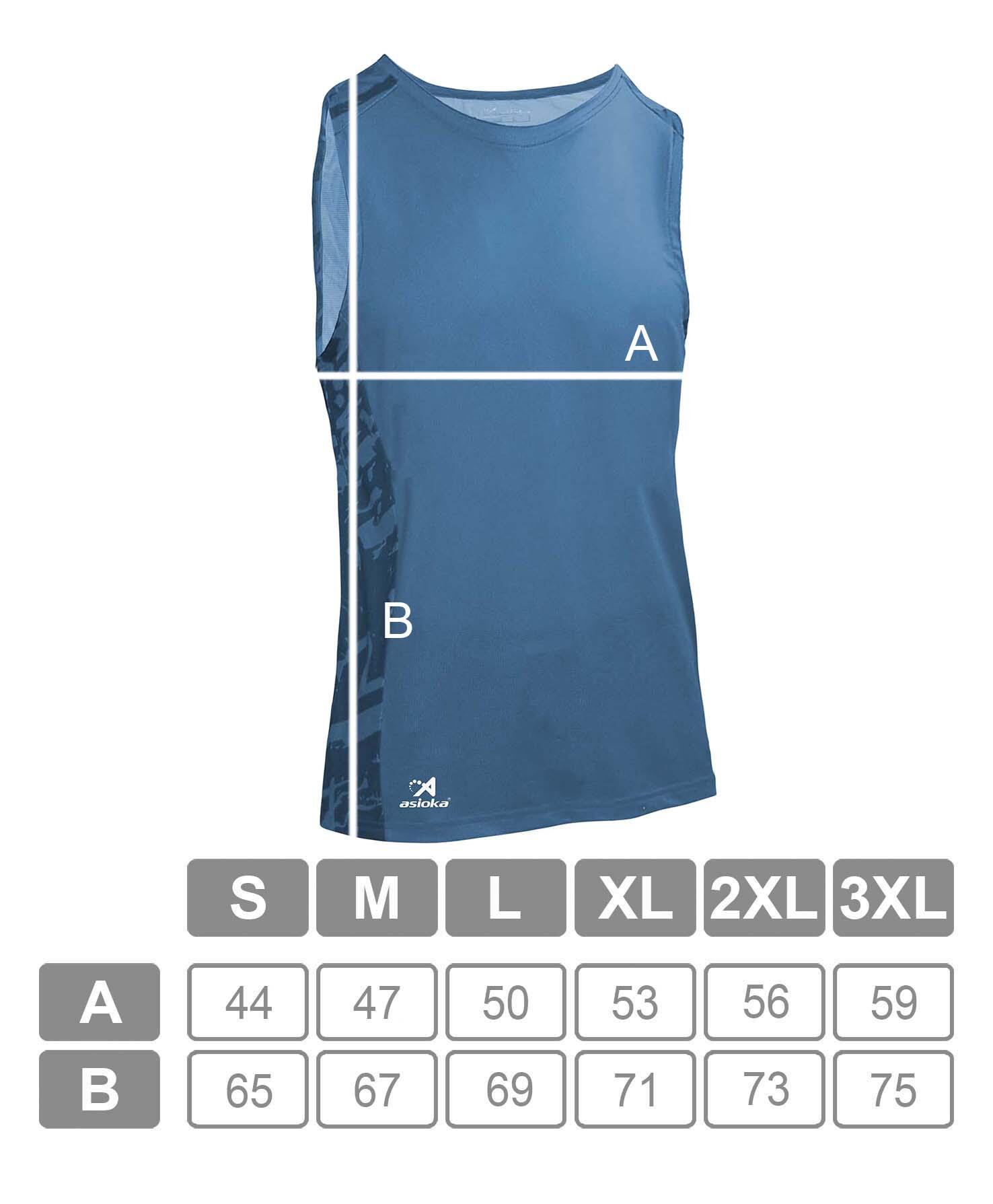 Camiseta sin mangas Running Hombre Asioka VALENCIA Transpirable 5/5