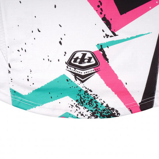 Troy Lee Designs Sprint Youth Long Sleeve Jersey White 4/7
