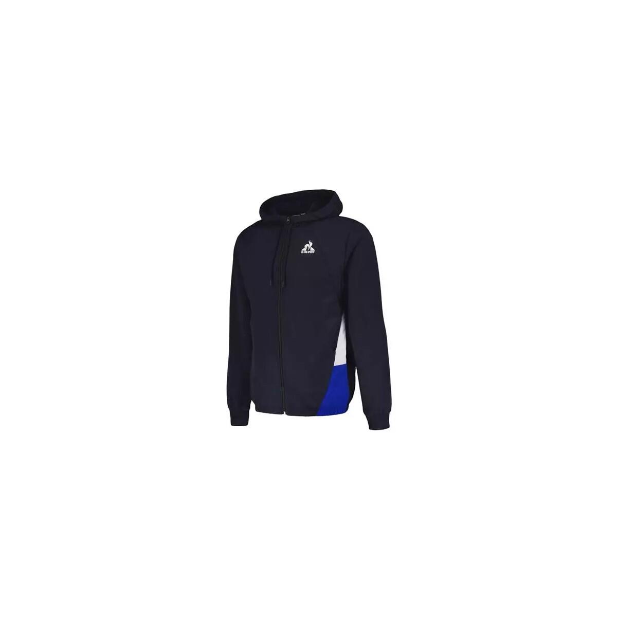 Survêtement Le Coq Sportif CT FZ HOODY NÂ°1 M Bleu 3/5