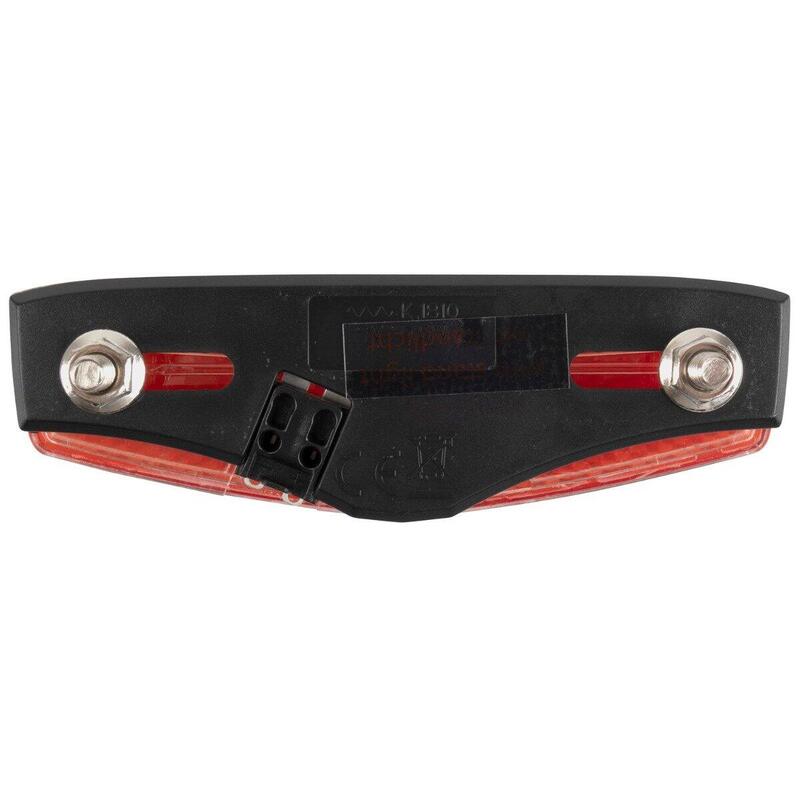 Stop spate M-WAVE Helios D 3 LED pentru dinam, portbagaj, 6V/3W.
