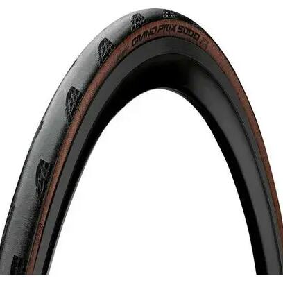 Continental Grand Prix 5000 700c Road Tire Flexible Tubetype BlackChili Vectran