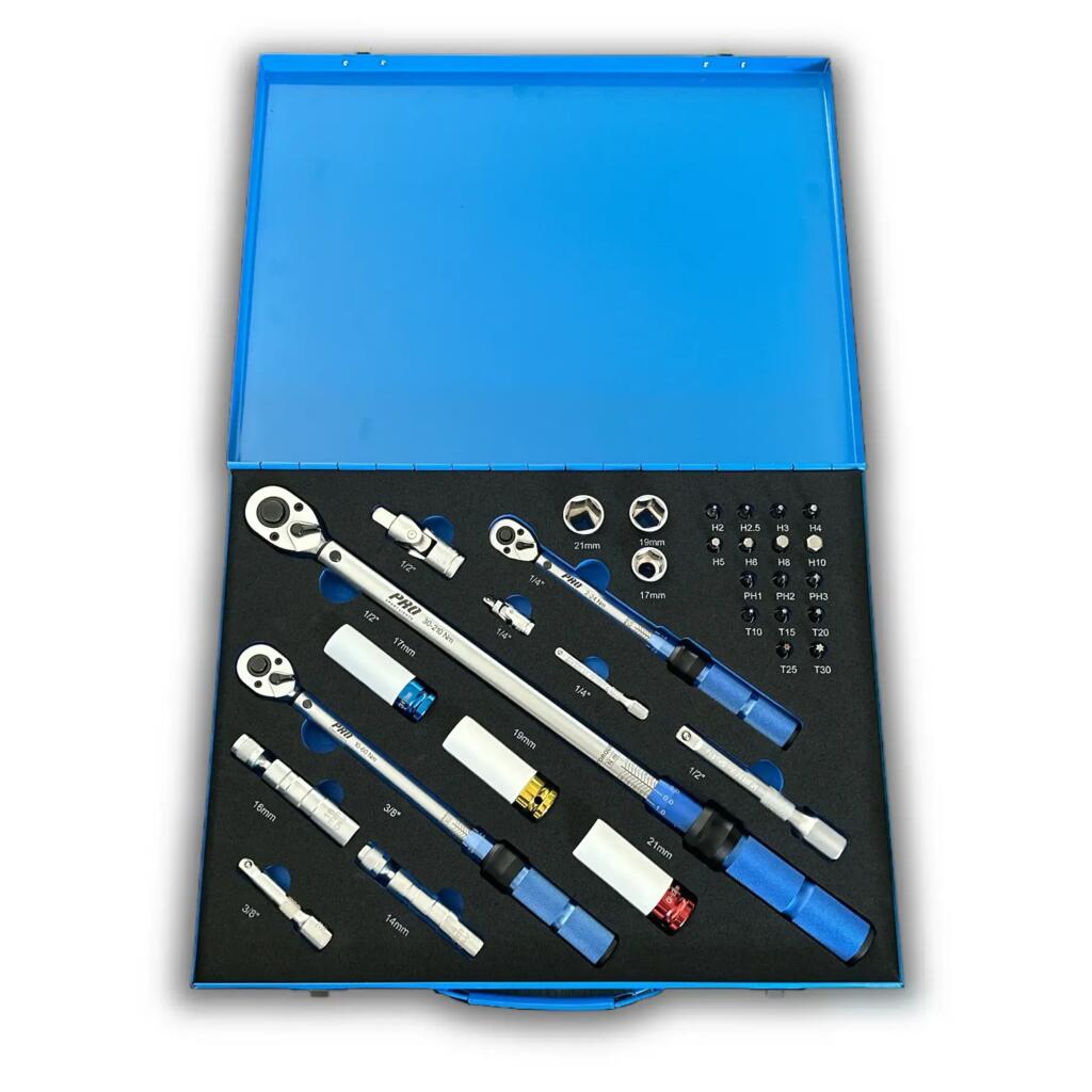 Torque Wrench Bicycle 32-Piece Set 2-210 Nm
