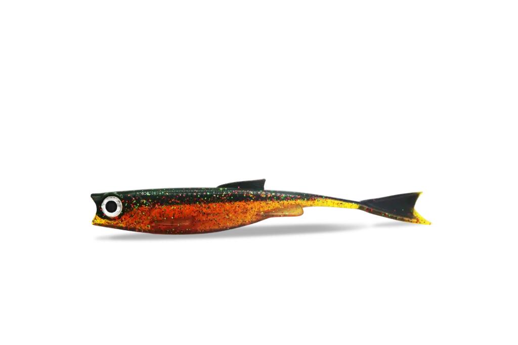 FISHINGGHOST Esca morbida siliconica - FISHINGGHOST – Renky Shad VTL (Wacky Oil, 20 cm)