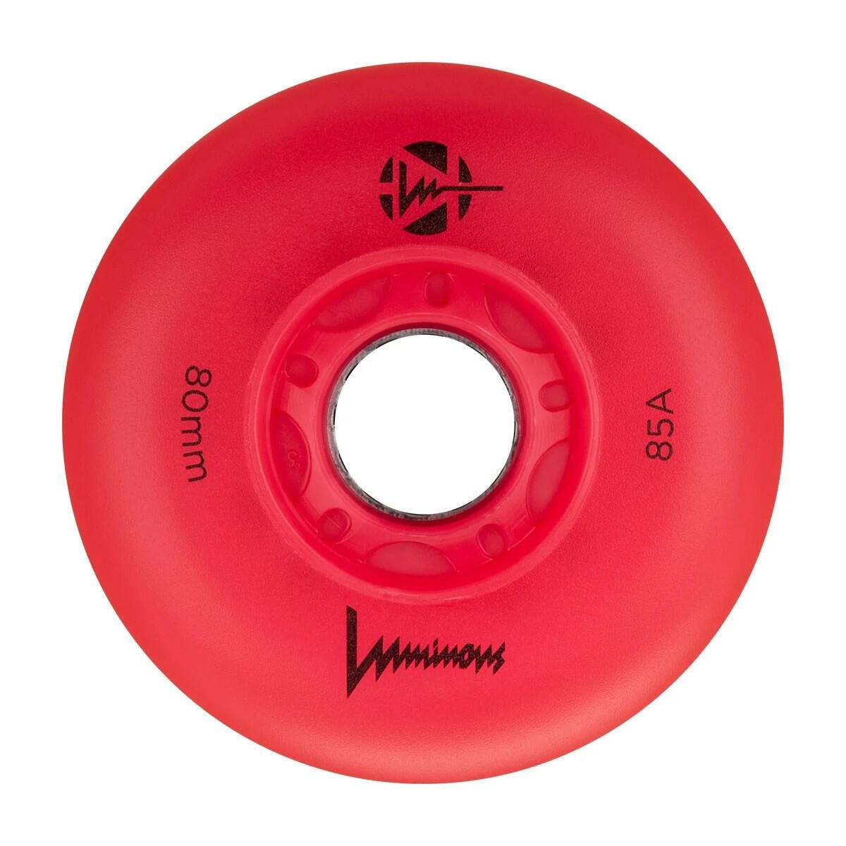 4 kółka do rolek fitness Luminous LED 76mm/85a świecące 3/3