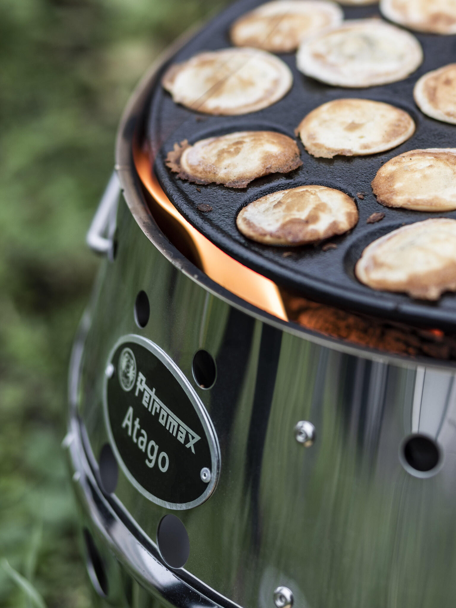 Petromax Poff30-Poêle en fonte Poffertjes - XL 2/7