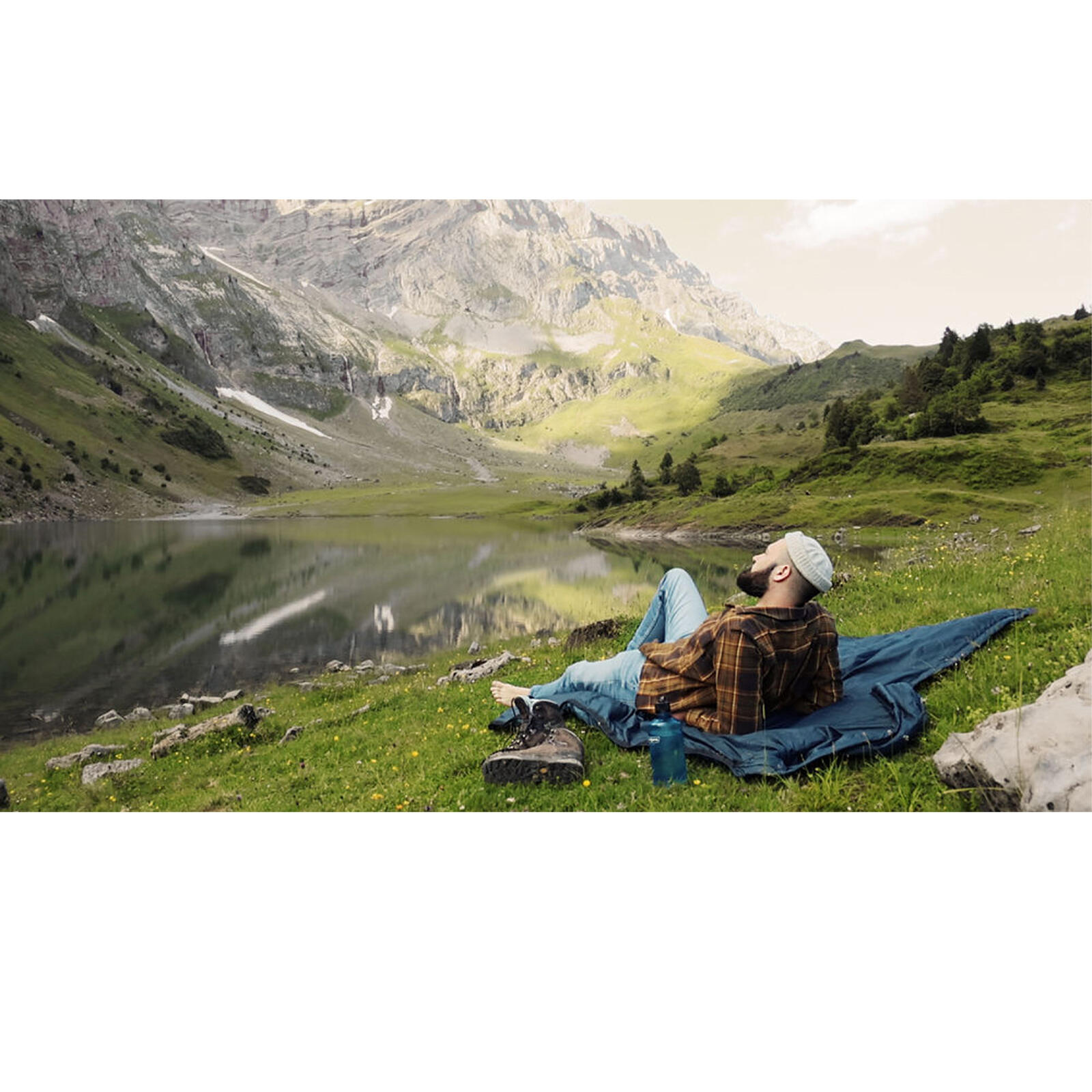 Blues Sacco a pelo estivo coperta Campeggio Trekking -5°C 3/5