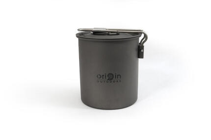 Origin Outdoors Titanium Pfanne 750ml - Titan Bushcraft