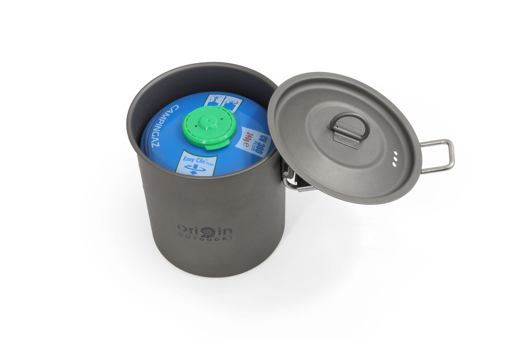 Origin Outdoors Titanium Pfanne 750ml - Titan Bushcraft 4/7