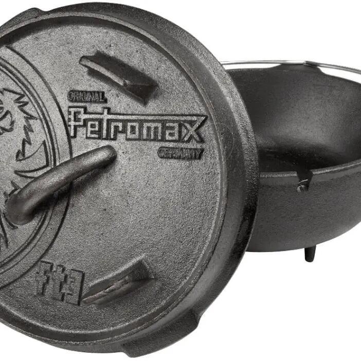 1.6L Cast Iron Dutch Oven with Legs