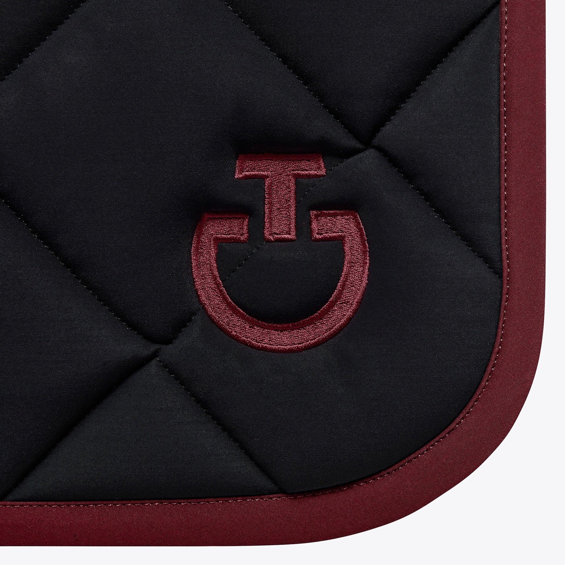 Cavalleria Toscana Diamond Quilted Jersey Zadeldek Foxtrot - 7/7