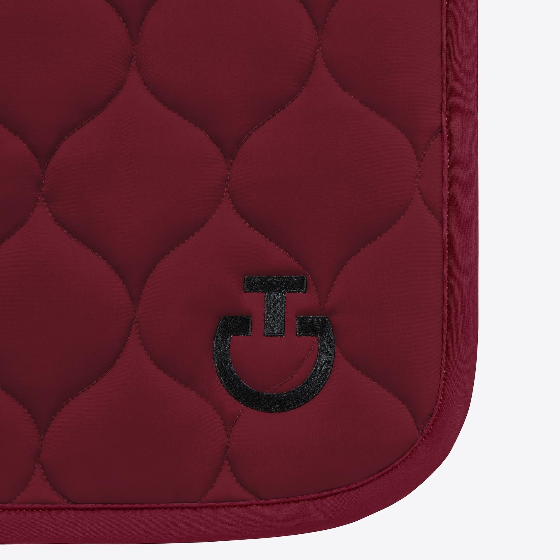 Tapis de selle New Circular Quilted Blanc - CAVALLERIA TOSCANA 6/7