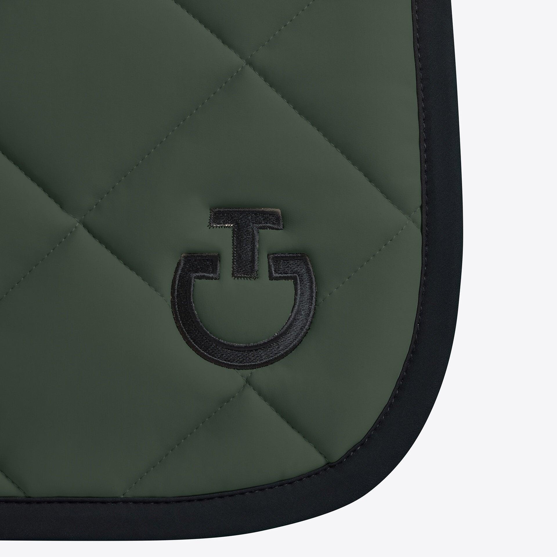 Cavalleria Toscana Diamond Quilted Jersey Zadeldek Foxtrot - 6/7