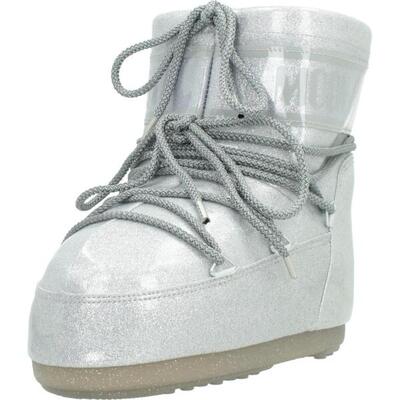 Boots moon boot model mb icon low glitt kleur zilver