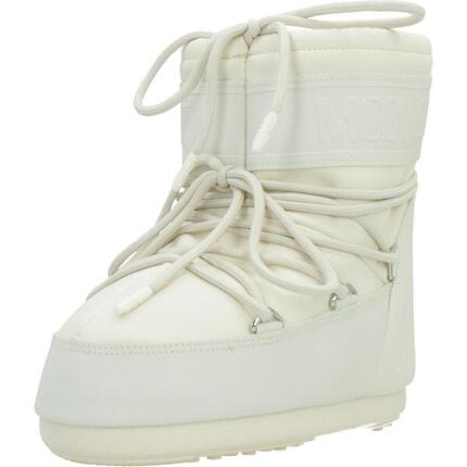 Bottes Moon Boot Modèle Mb Icon Low Rubbe Couleur Blanc