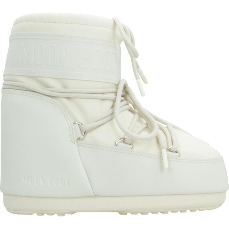 Boty Moon Boot Model Mb Icon Low Rubbe Barva Bílý