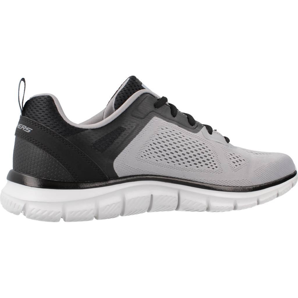 Baskets Grise Homme Skechers Track - Broader 4/7