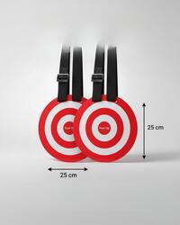 Pack x2 Cibles pour but de football - 25cm