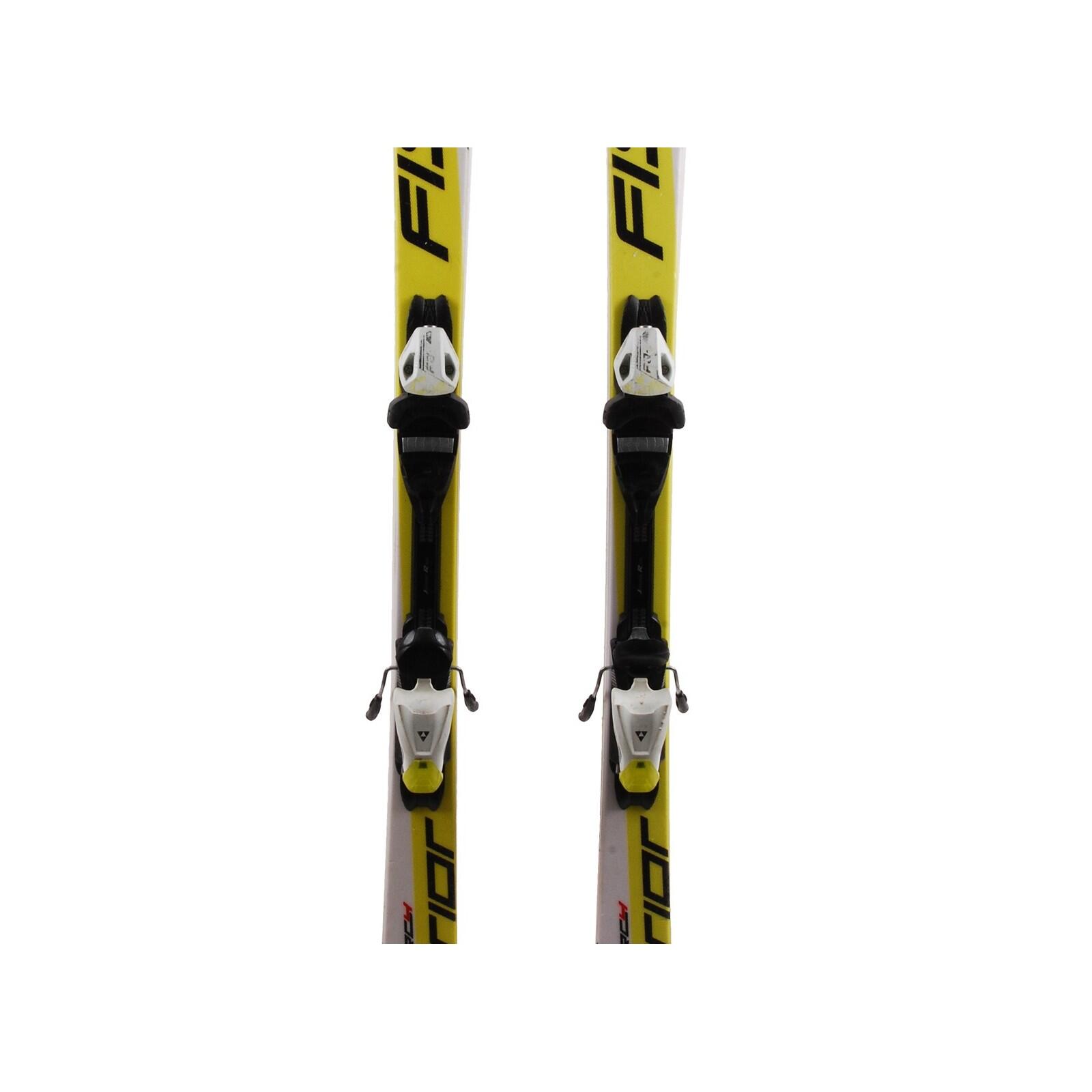 RECONDITIONNE - Ski Junior Fischer Rc4 Superior + Fixations 3/4
