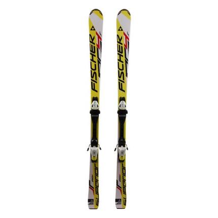 TWEEDEHANDS - Gebruikte Junior Ski Fischer Rc4 Superior + Bindingen