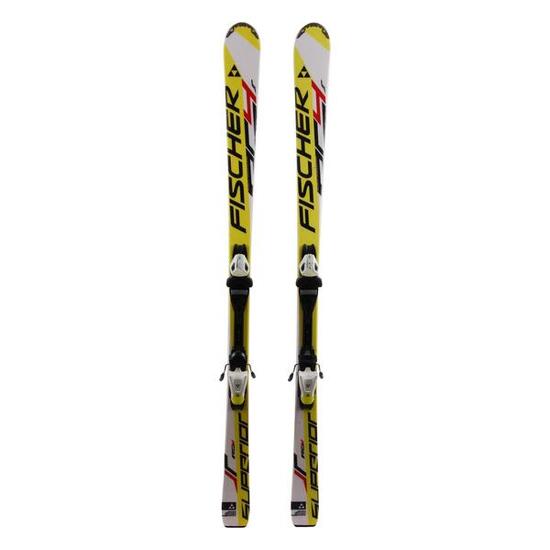TWEEDEHANDS - Gebruikte Junior Ski Fischer Rc4 Superior + Bindingen